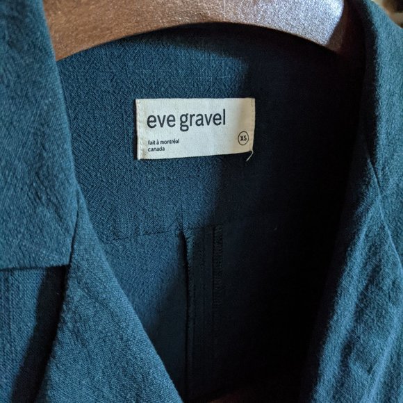 Eve Gravel - ROSEMARY SHIRT cyan (blue-green) - Picture 4 of 5